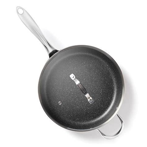 heritage the rock frying pan|starfrit 12 inch frying pan.